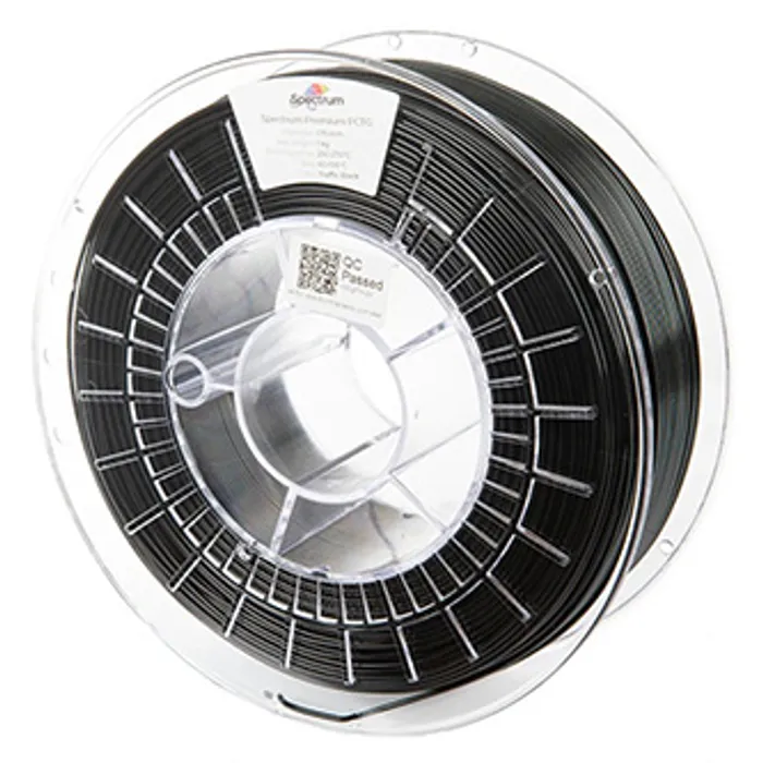 Termék főképe Spectrum 3D filament, Premium PCTG, 1,75mm, 1000g, 80665, traffic black