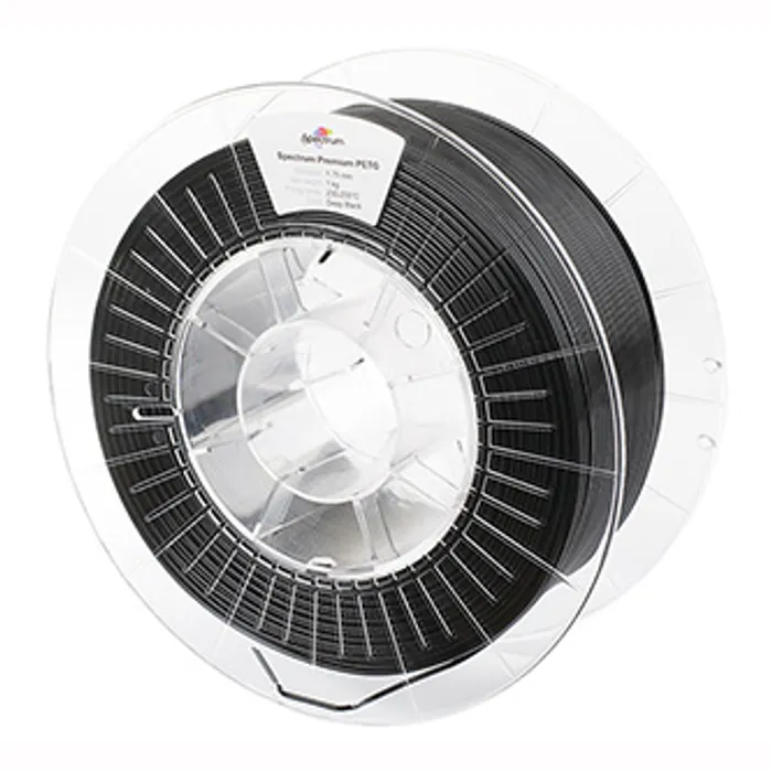 Termék főképe Spectrum 3D filament, Premium PET-G, 1,75mm, 1000g, 80056, deep black