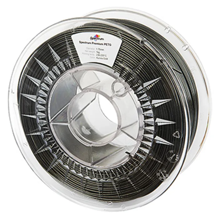 Termék főképe Spectrum 3D filament, Premium PET-G Glitter, 1,75mm, 1000g, 80312, aurora gold
