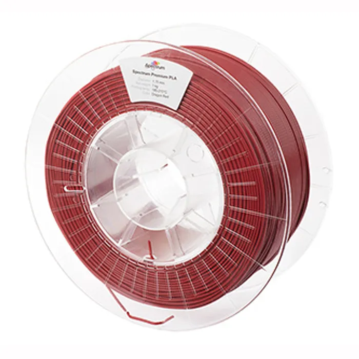 Termék főképe Spectrum 3D filament, Premium PLA, 1,75mm, 1000g, 80003, dragon red