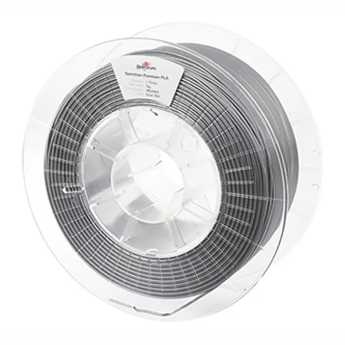 Termék főképe Spectrum 3D filament, Premium PLA, 1,75mm, 1000g, 80015, silver star