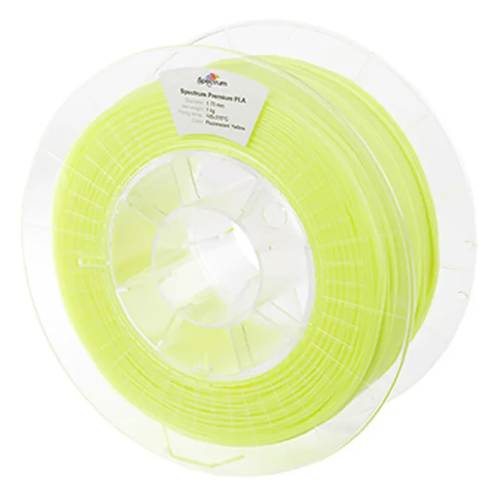 Termék főképe Spectrum 3D filament, Premium PLA, 1,75mm, 1000g, 80017, fluorescent yellow