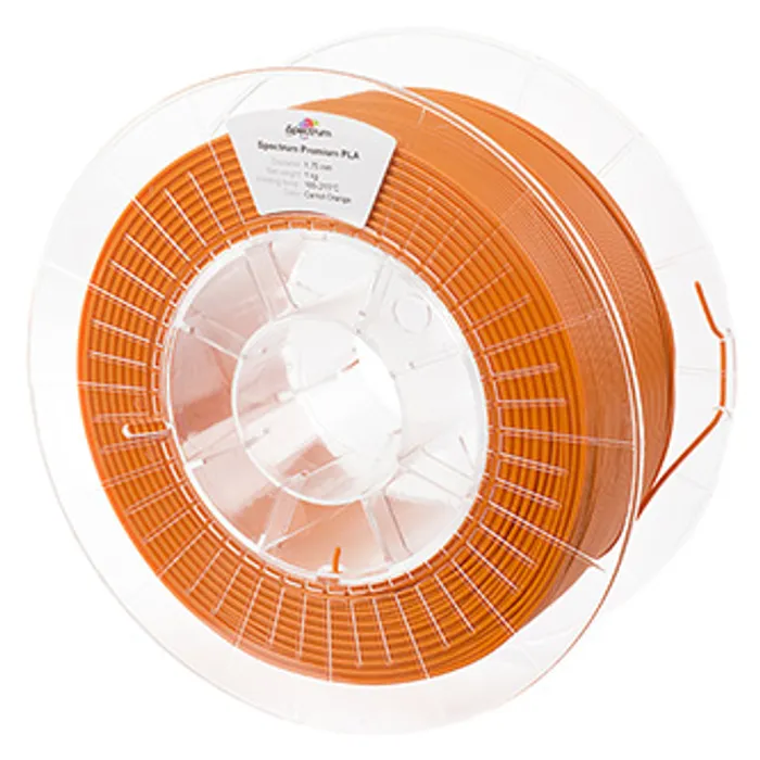 Termék főképe Spectrum 3D filament, Premium PLA, 1,75mm, 1000g, 80040, carrot orange
