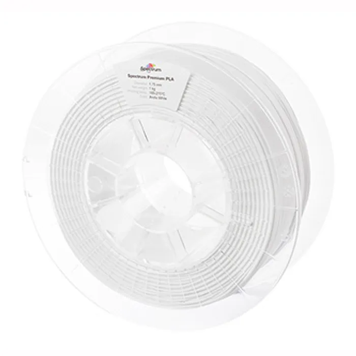 Termék főképe Spectrum 3D filament, Premium PLA, 1.75mm, 1000g, 80042, arctic white