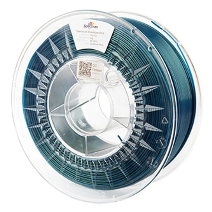 Termék főképe Spectrum 3D filament, Premium PLA, 1,75mm, 1000g, 80275, carribean blue