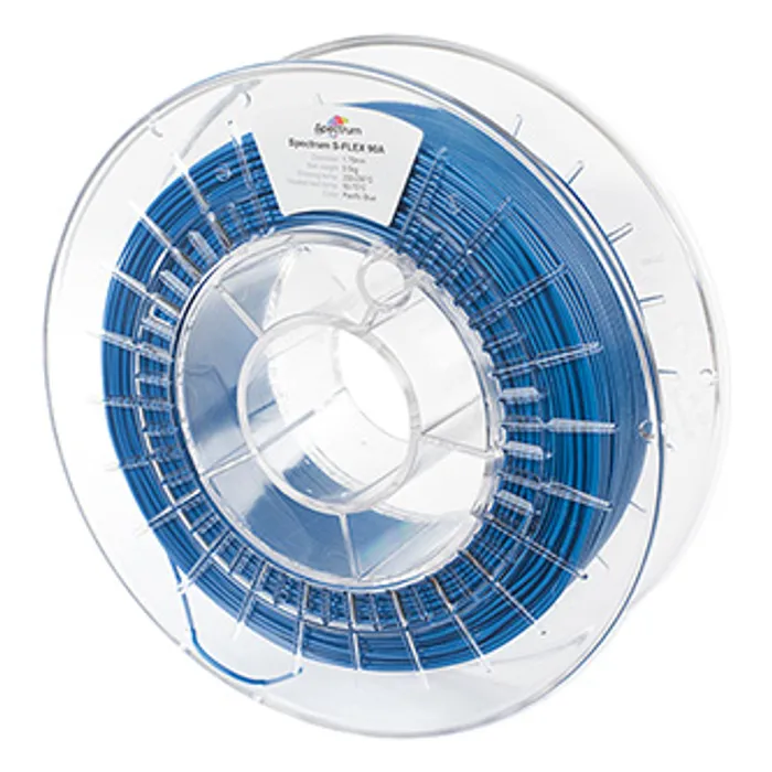 Termék főképe Spectrum 3D filament, S-Flex 90A, 1,75mm, 500g, 80257, pacific blue