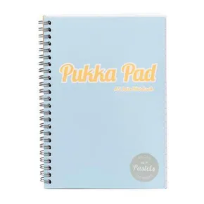 "Pastel Jotta Pad" spirálový sešit, mix, A5, linkovaný, 100 listů, PUKKA PAD 2011-PST