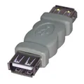 Csatlakozó, (2.0), USB A (2.0) F-USB A (2.0) F, 0, szürke, embléma, buborékfólia