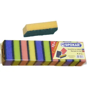 Spokar konyhai szivacsok, 10 + 1 db-os csomag