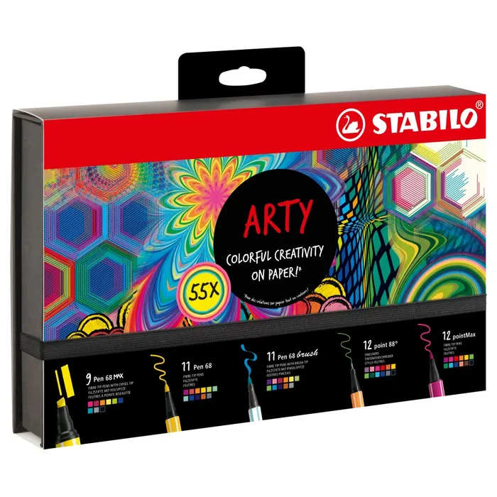 Termék főképe STABILO „ARTY" 55 ks Kreatívní Set