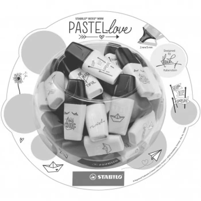 Termék főképe STABILO BOSS MINI Pastellove 50 ks Bonbonglas