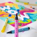 Következő termékkép STABILO Pen 68 MAX Fibre marker ékvéggel - 20 színű készlet ARTY lapban