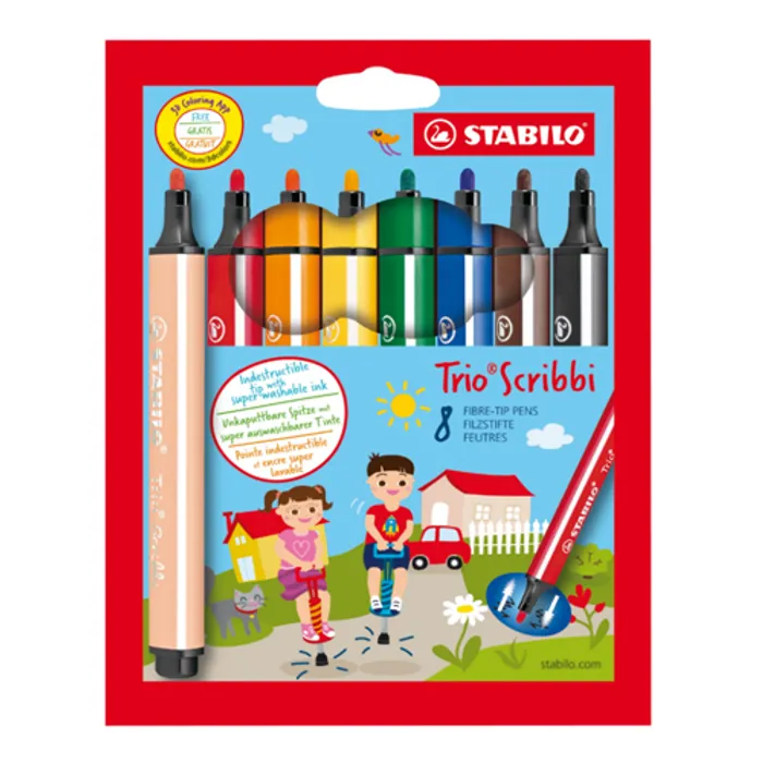 Termék főképe STABILO Trio Scribbi 8 ksu