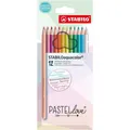 Következő termékkép STABILOaquacolor Pastellove Akvarell zsírkréta - 12 színből álló készlet