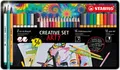 STABILOaquacolor/toll 68 ecset/hegy 88, 36 db ARTY konténerben