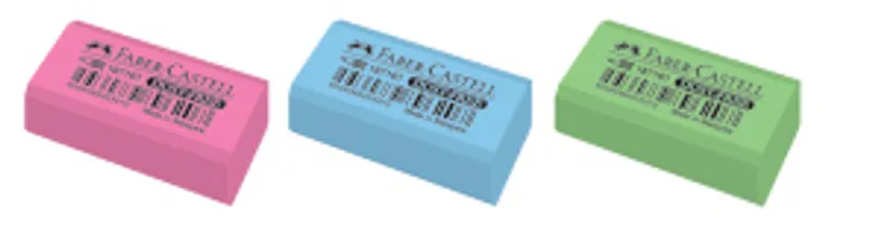 Termék főképe Stěrací pryž Dust Free pastelové barvy Faber Castell 187161