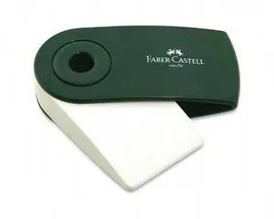 Radírozó gumi hüvely zöld Faber-Castell 182402