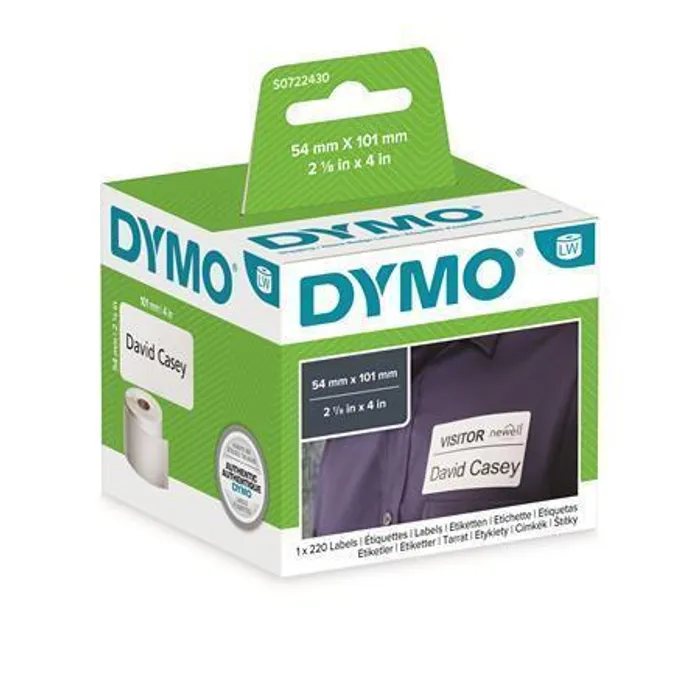 Termék főképe Štítky pro LW štítkovač, 101x54 mm, 220 ks, DYMO