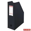 Következő termékkép Magazintartó, összecsukható, Vivida fekete, 100 mm, PVC/karton, ESSELTE