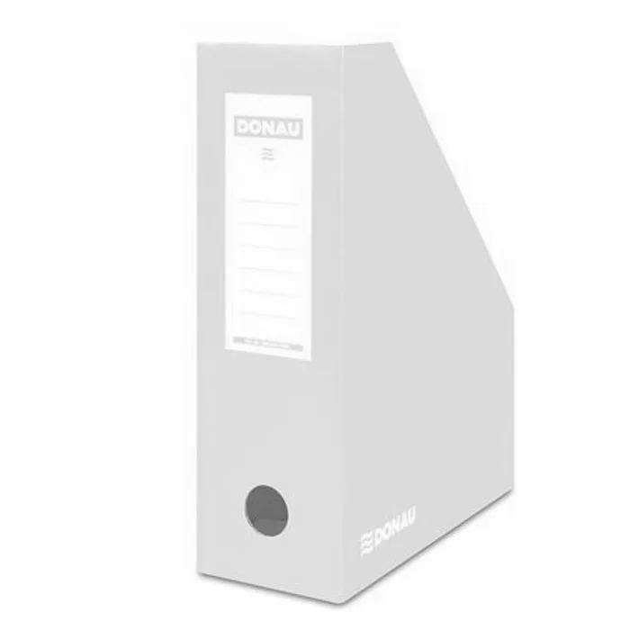 Termék főképe Stojan na časopisy, žlutý, karton, 100 mm, DONAU