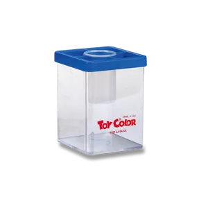 Toy Color átlátszó víztartó tetővel, színkeverék