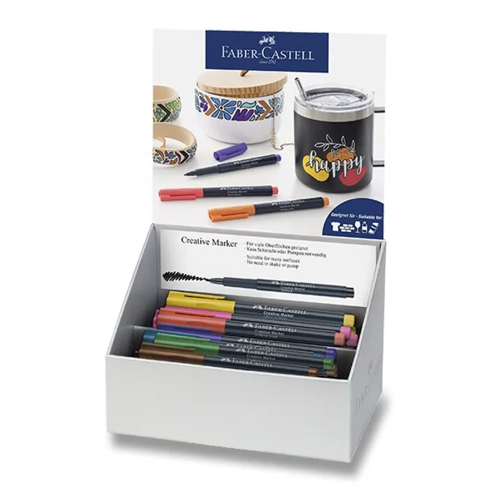 Termék főképe Stojánek Popisovače Faber-Castell Creative 50 ks