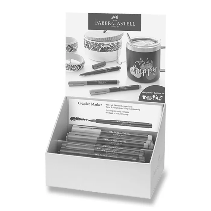 Termék főképe Stojánek Popisovače Faber-Castell Creative 50 ks