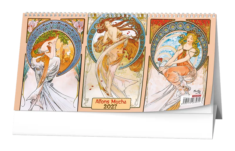 Termék főképe Stolní čtrnáctidenní kalendář - Alfons Mucha 2027