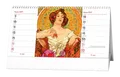 Stolní 14-dňový kalendár - Alfons Mucha 2027