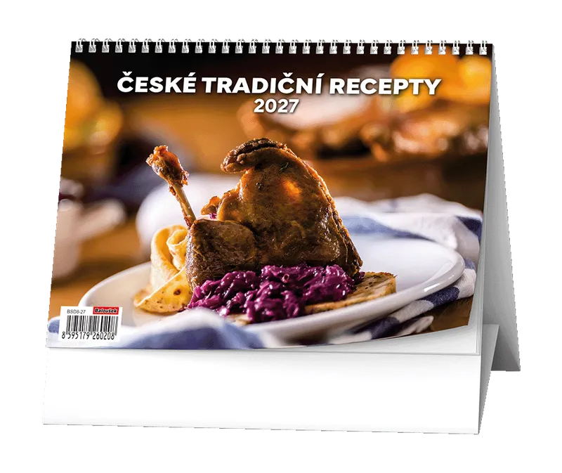 Termék főképe Stolní kalendář - České tradiční recepty