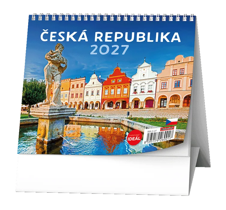 Termék főképe Stolní kalendář - IDEÁL - Česká republika