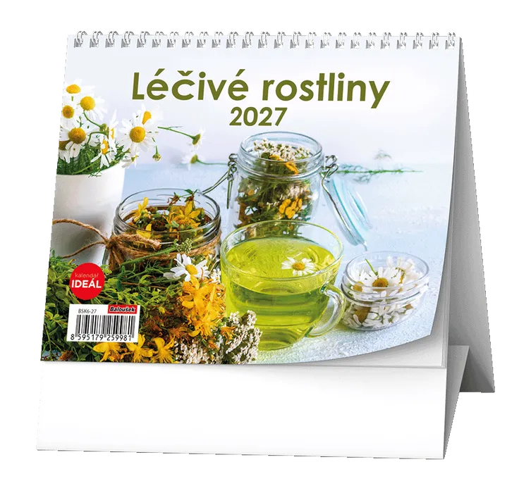 Termék főképe Stolní kalendář - IDEÁL - Léčivé rostliny