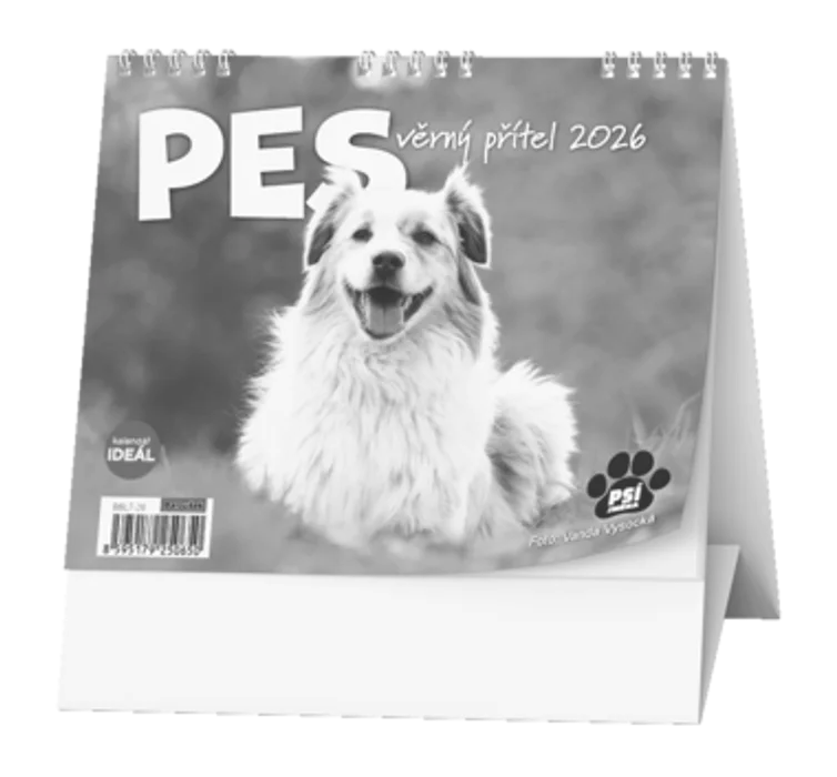 Termék főképe Stolní kalendář - IDEÁL - Pes - věrný přítel /s psími jmény/