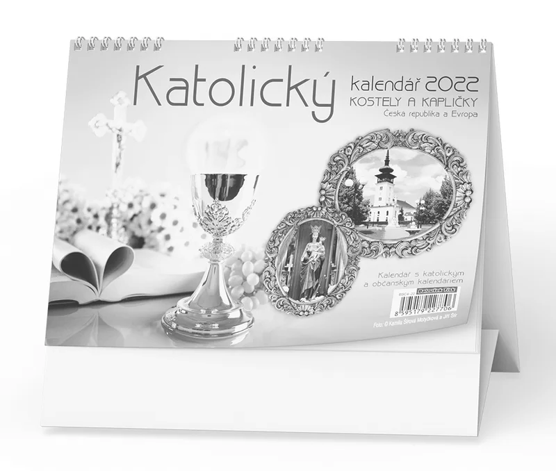 Termék főképe Stolní kalendář - Katolický (kostely a kapličky)