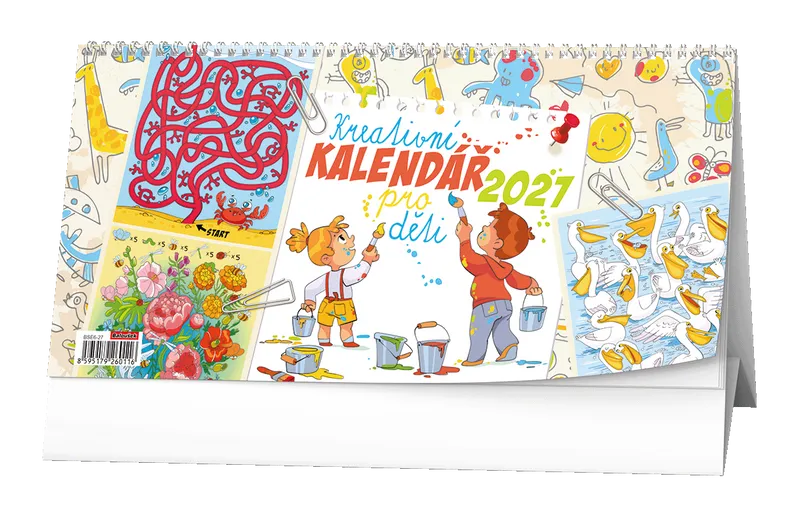 Termék főképe Stolní kalendář - Kreativní kalendář pro děti