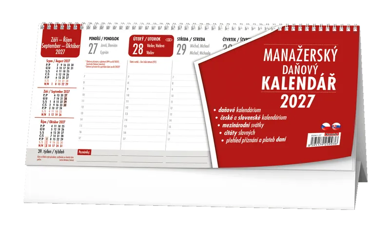 Termék főképe Stolní kalendář - Manažerský kalendář