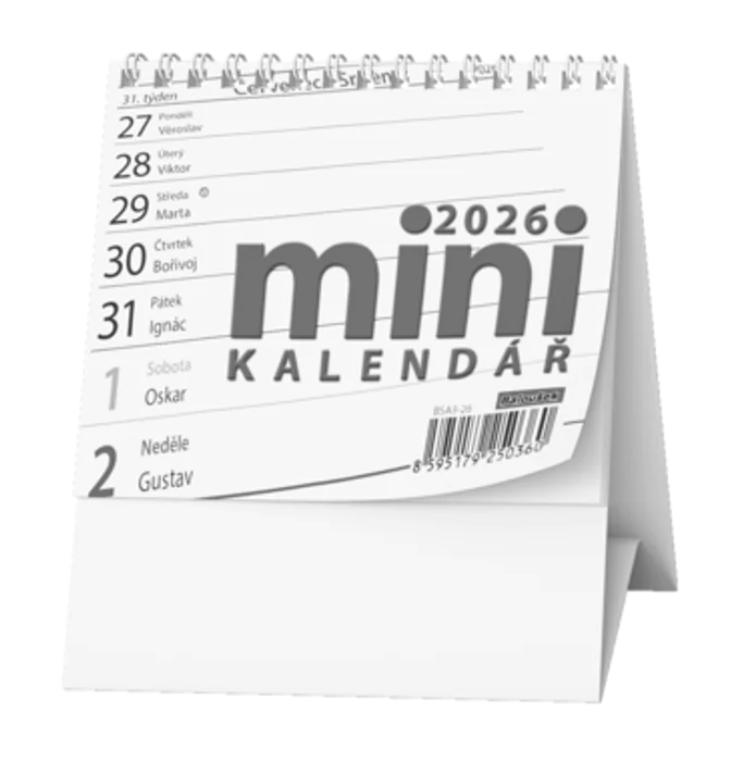 Termék főképe Stolní kalendář - MINI kalendář