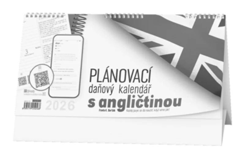 Termék főképe Stolní kalendář - Plánovací daňový kalendář s angličtinou