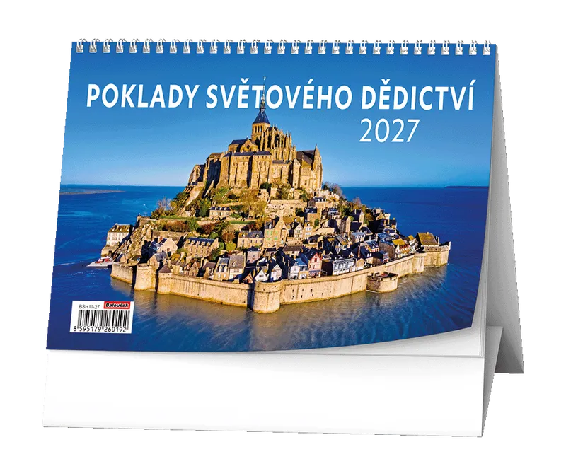 Termék főképe Stolní kalendář - Poklady světového dědictví