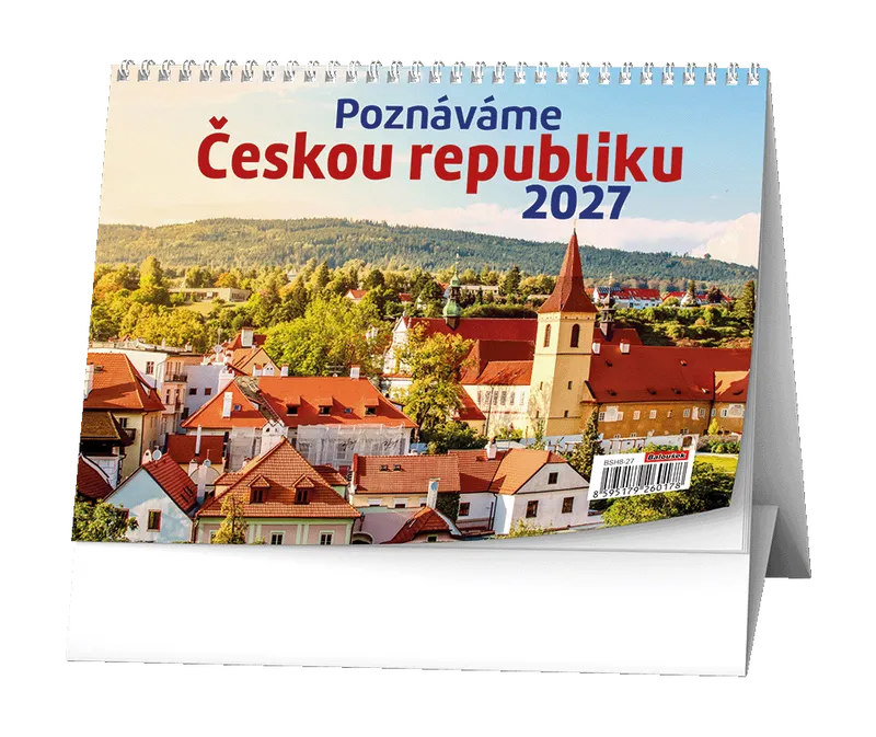 Termék főképe Stolní kalendář - Poznáváme Českou republiku