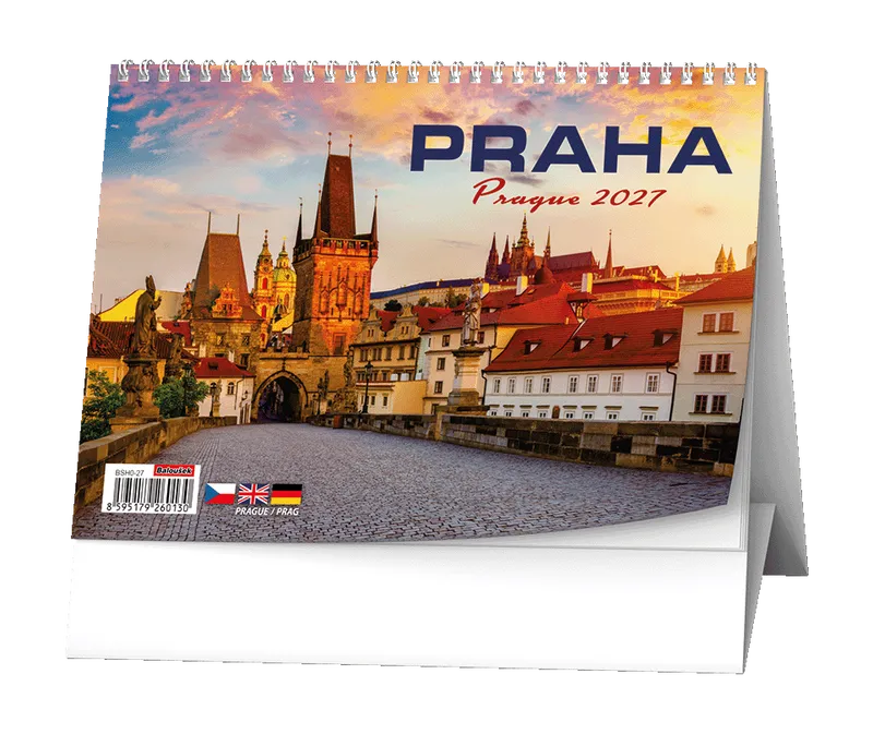 Termék főképe Stolní kalendář - Praha