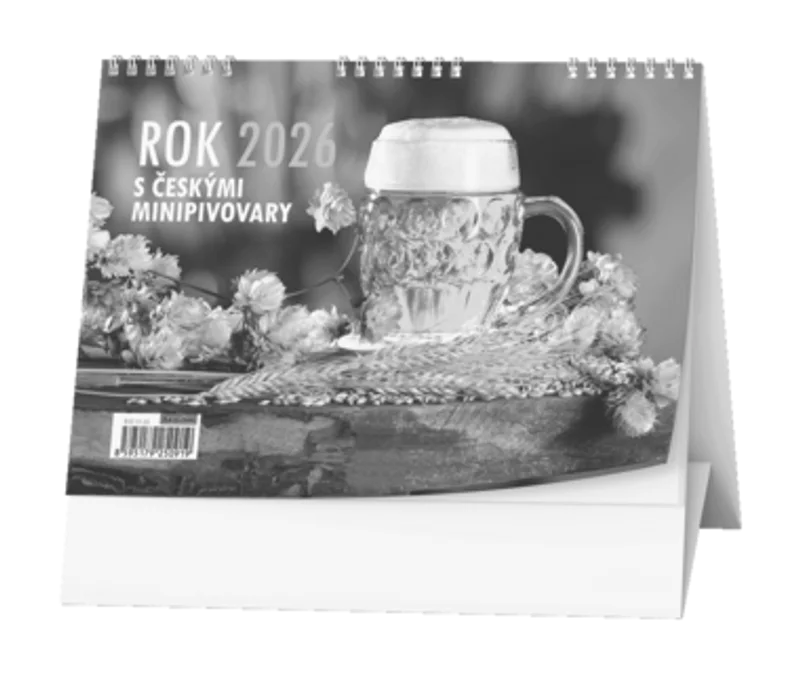 Termék főképe Stolní kalendář - Rok 2026 s českými minipivovary