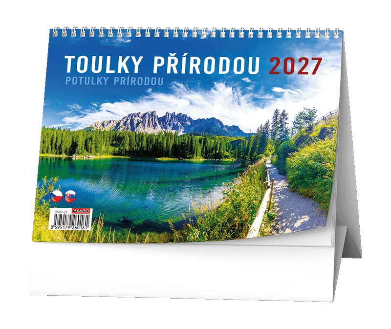 Termék főképe Stolní kalendář - Toulky přírodou