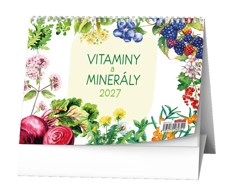 Termék főképe Stolní kalendář - Vitamíny a minerály
