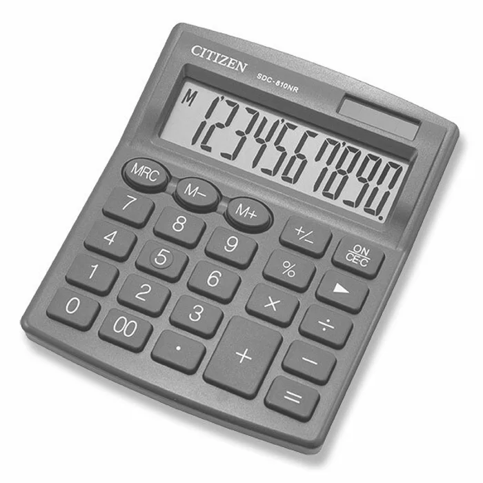 Termék főképe Stolní kalkulátor Citizen SDC-810NR modrý