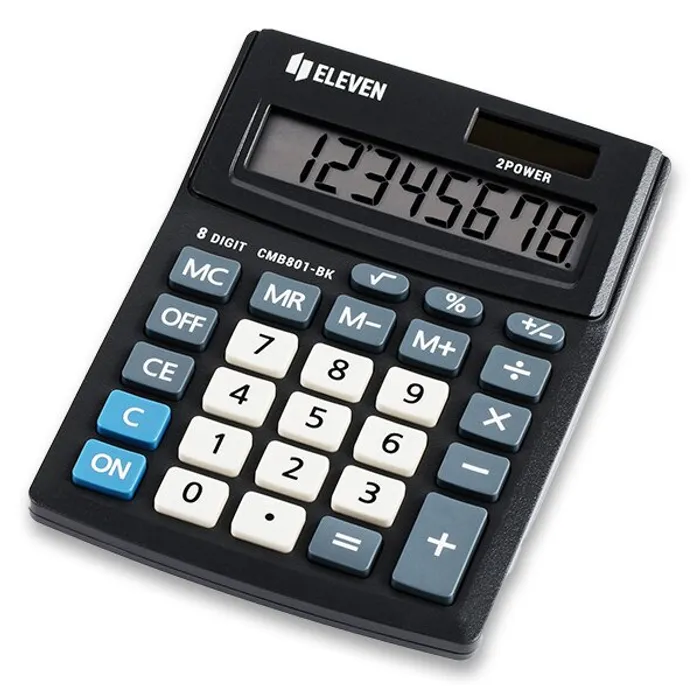 Termék főképe Stolní kalkulátor Eleven CMB 801-BK