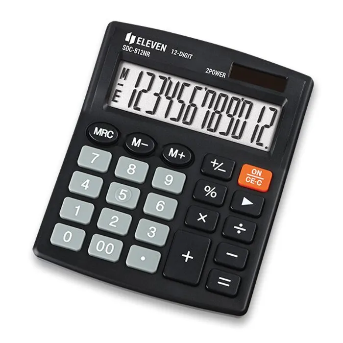 Termék főképe Stolní kalkulátor Eleven SDC-812NR