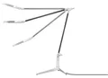 Stolní lampa,  LED, LEITZ "Style Smart", saténově černá