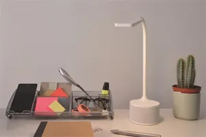 Asztali lámpa Ledsound, fehér, LED, 3,5 W, ALBA