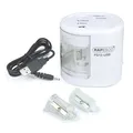 Következő termékkép Asztali élező "PS12-USB", fehér, 2 lyuk, akkumulátor/USB, RAPESCO